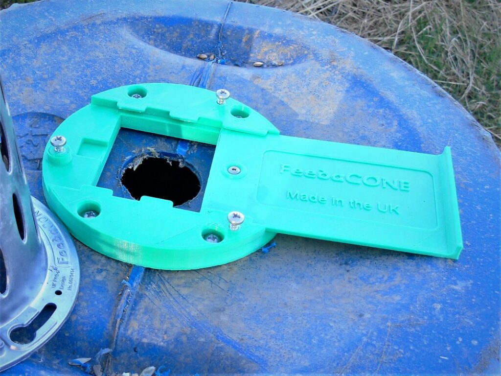 FeedaCONE Shutoff Plate